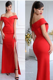     long-red-evening-gown-with-off-the-shoulder-neckline