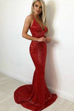 long-red-sequin-prom-dress-with-deep-v-neck