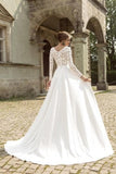 long-sleeved-beach-bridal-dresses-lace-v-neckline-bodice-1