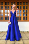 low-back-royal-blue-satin-formal-dresses-with-deep-v-neckline