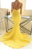 mermaid-long-yellow-prom-gown-dress-with-plunging-neckline-1