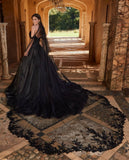    off-the-shoulder-black-wedding-gown-with-beaded-appliques-3