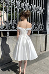 off-the-shoulder-corset-short-satin-wedding-dresses-with-bow-sash-1