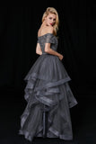 off-the-shoulder-lace-grey-prom-gown-with-netting-trim-skirt-1