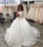 off-the-shoulder-lace-long-sleeves-bridal-dresses-pakistani-2