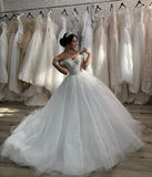 off-the-shoulder-pearls-bride-dress-with-cathedral-tail-3