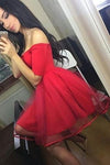 off-the-shoulder-red-graduation-dresses-with-ribbon-tulle-skirt-1