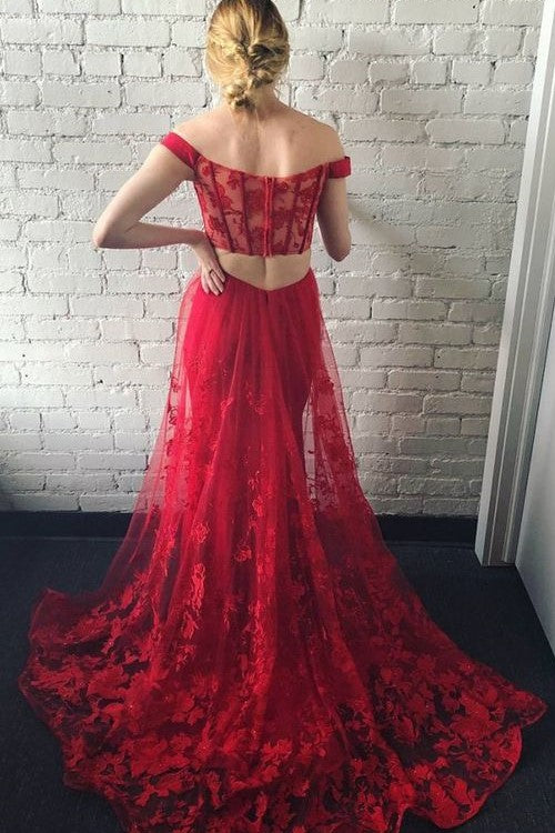 off-the-shoulder-sweetheart-prom-dresses-with-lace-overskirt