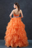 orange-organza-debutante-ball-gown-with-ruffles-skirt-1