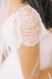 pearls-cap-sleeves-wedding-dresses-with-irregular-tulle-skirt-5