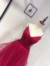 pleated-v-neckline-tulle-prom-dress-with-horsehair-layered-skirt-2