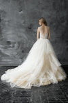 plunging-v-neck-illusion-lace-ball-gown-wedding-dress
