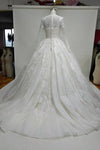 princess-ball-gown-lace-wedding-dress-with-long-sleeves-1