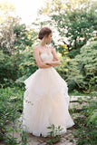 princess-ballgowns-lace-sweetheart-bridal-dress-with-ruffles-skirt