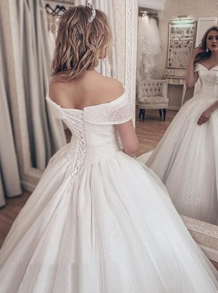 princess-ivory-crystals-wedding-dresses-with-off-the-shoulder-2