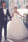 princess-off-the-shoulder-lace-wedding-gown-with-tulle-skirt