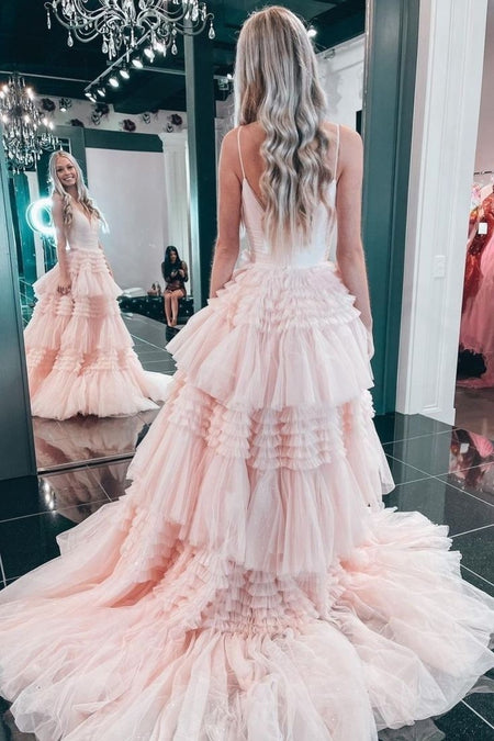 Lace Strapless Ruffles Organza Bridal Gowns 2018 vestido de casamento