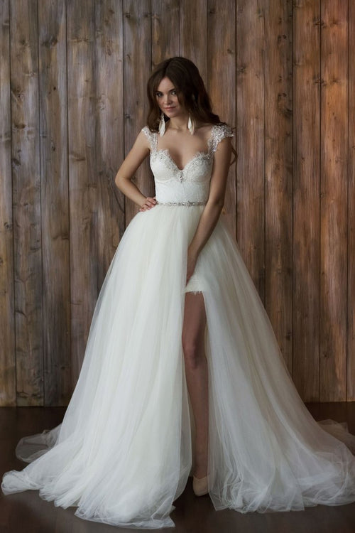 queen-anne-beaded-lace-bridal-gown-with-removable-tulle-skirt