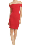 red-bodycon-cocktail-dress-with-off-the-shoulder-band