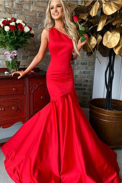 red-mermaid-long-prom-gown-one-shoulder-neckline