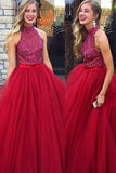 rhinestones-bodice-sleeveless-red-formal-prom-gown-with-tulle-skirt