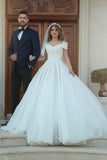 romantic-wedding-dress-lace-off-the-shoulder-with-straps