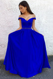 royal-blue-a-line-long-prom-dresses-with-beaded-waistband