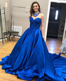    royal-blue-satin-prom-dresses-with-ruched-sweetheart-bodice-1