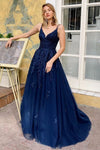 royal-blue-tulle-appliques-prom-dresses-with-double-straps