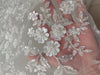 Royal Flower Lace Wedding Gown wtih Bead Long Sleeves