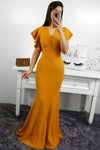 ruffle-sleeve-mermaid-modest-evening-dresses-long-formal-gown