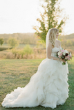 ruffles-organza-skirt-wedding-dress-ball-gown-with-lace-sweetheart-bodice