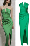 satin-green-prom-gown-with-ruched-strapless-neckline