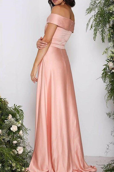 satin-long-pink-bridesmaid-dress-with-off-the-shoulder-1