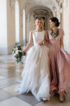 satin-sleeveless-garden-wedding-gown-with-tulle-skirt
