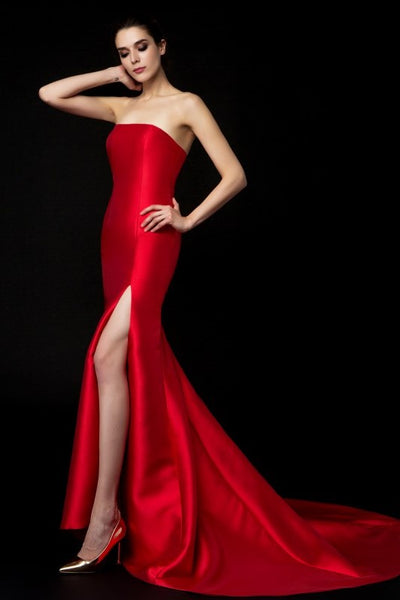 satin-strapless-red-evening-gown-mermaid-style-2