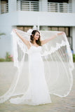 scalloped-lace-trim-wedding-veils-2-layers-tulle