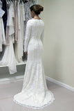 scoop-neck-lace-winter-modest-wedding-dress-long-sleeves