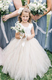 scoop-neck-tulle-and-satin-flower-girl-dress-with-rhinestones-belt