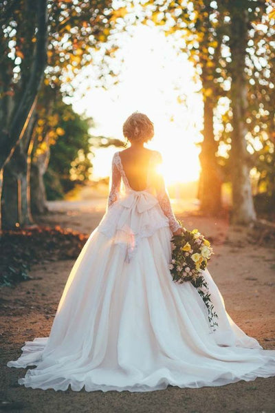 see-through-lace-long-sleeves-bride-gown-dress-with-full-tulle-skirt