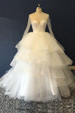 see-through-pearls-neckline-long-sleeves-ball-gown-wedding-dress
