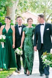 sequin-emerald-green-wedding-party-dresses-with-short-sleeves-4