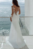    sheer-appliques-lace-bridal-gowns-with-sleeves-1