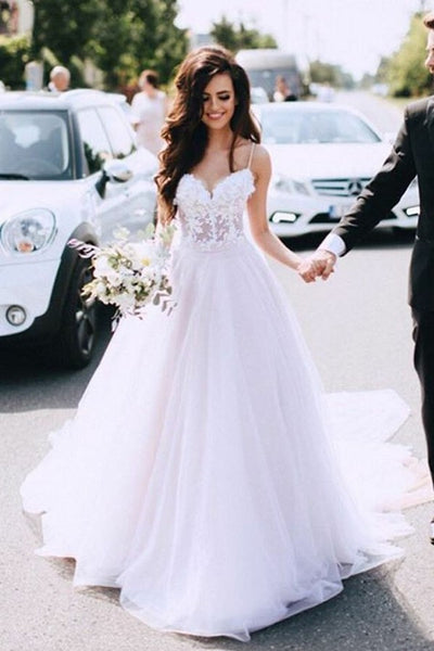 sheer-lace-and-tulle-sweetheart-wedding-dress-with-thin-straps