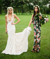 sheer-plunging-v-neck-lace-mermaid-bridal-gown
