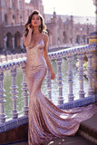shimmering-sequins-mermaid-evening-dresses-with-double-straps