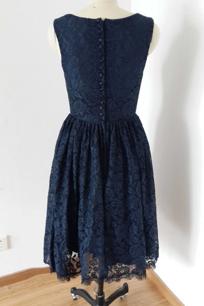 short-lace-navy-blue-bridesmaid-dresses-sleeveless-1