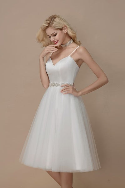 simply-short-informal-wedding-dress-spaghetti-straps-2