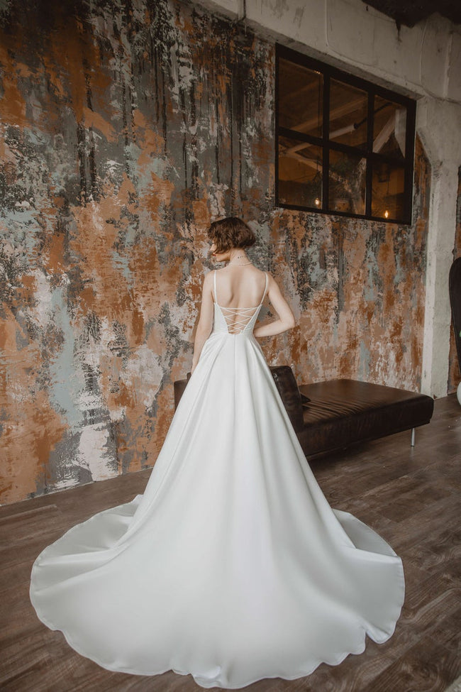 sleek-satin-a-line-wedding-dress-with-lace-up-back-1