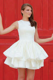sleeveless-satin-short-red-homecoming-gowns-with-tiered-skirt-2